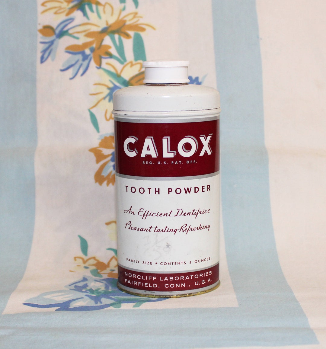Calox Tooth Powder, Tooth Powder Tin, Dental Tin, Vintage - Etsy