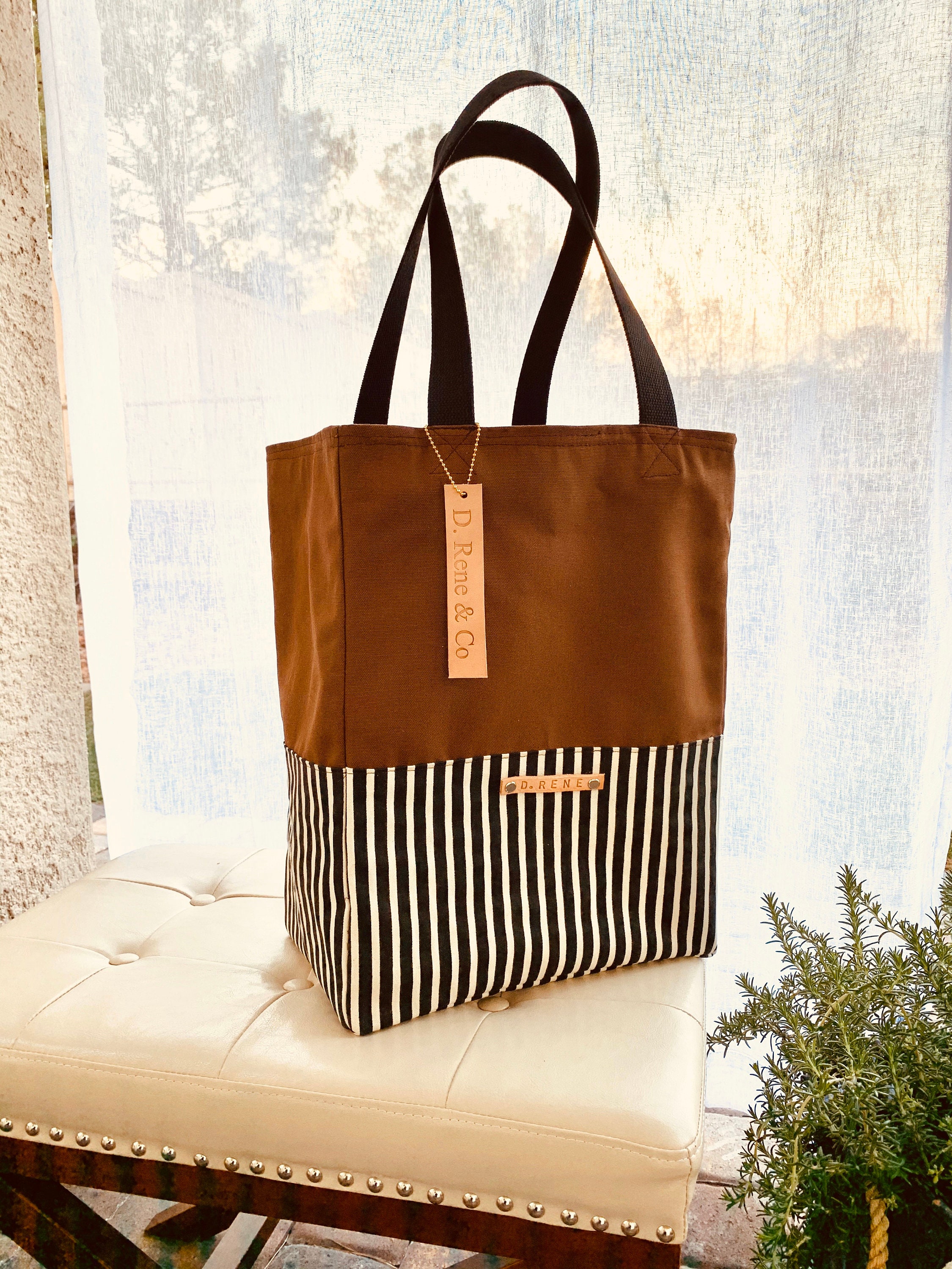 HANNAH Canvas Shopping Bag/ Tote / Reusable Grocery Bag