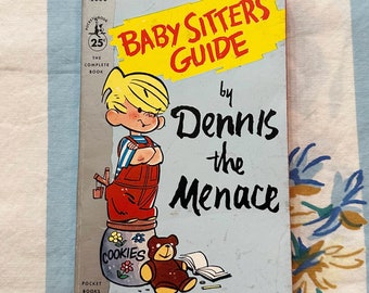 Baby Sitter's Guide by Dennis the Menace, 1960 Pocket Book