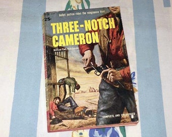 Three-Notch Cameron, 1934 Avon Book