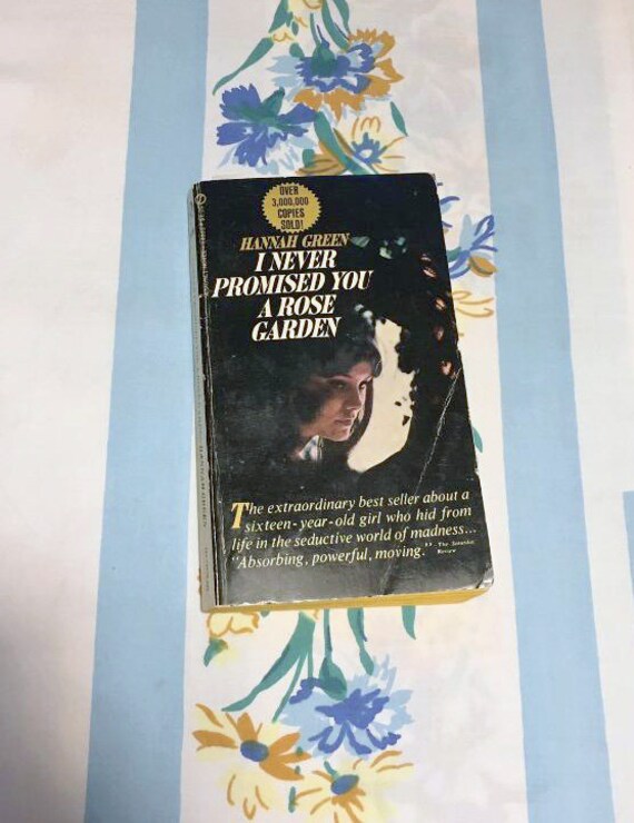 I Never Promised You A Rose Garden 1964 Signet Book Etsy