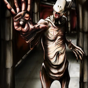 Pan&#39;s Labyrinth Pale Man Fan Art
