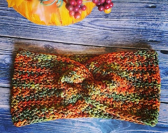 Avalon Headband Pattern, Crochet Headband Pattern, Twisted Crochet Headband Pattern. Crochet Turban Pattern, Crochet Earwarmer Pattern