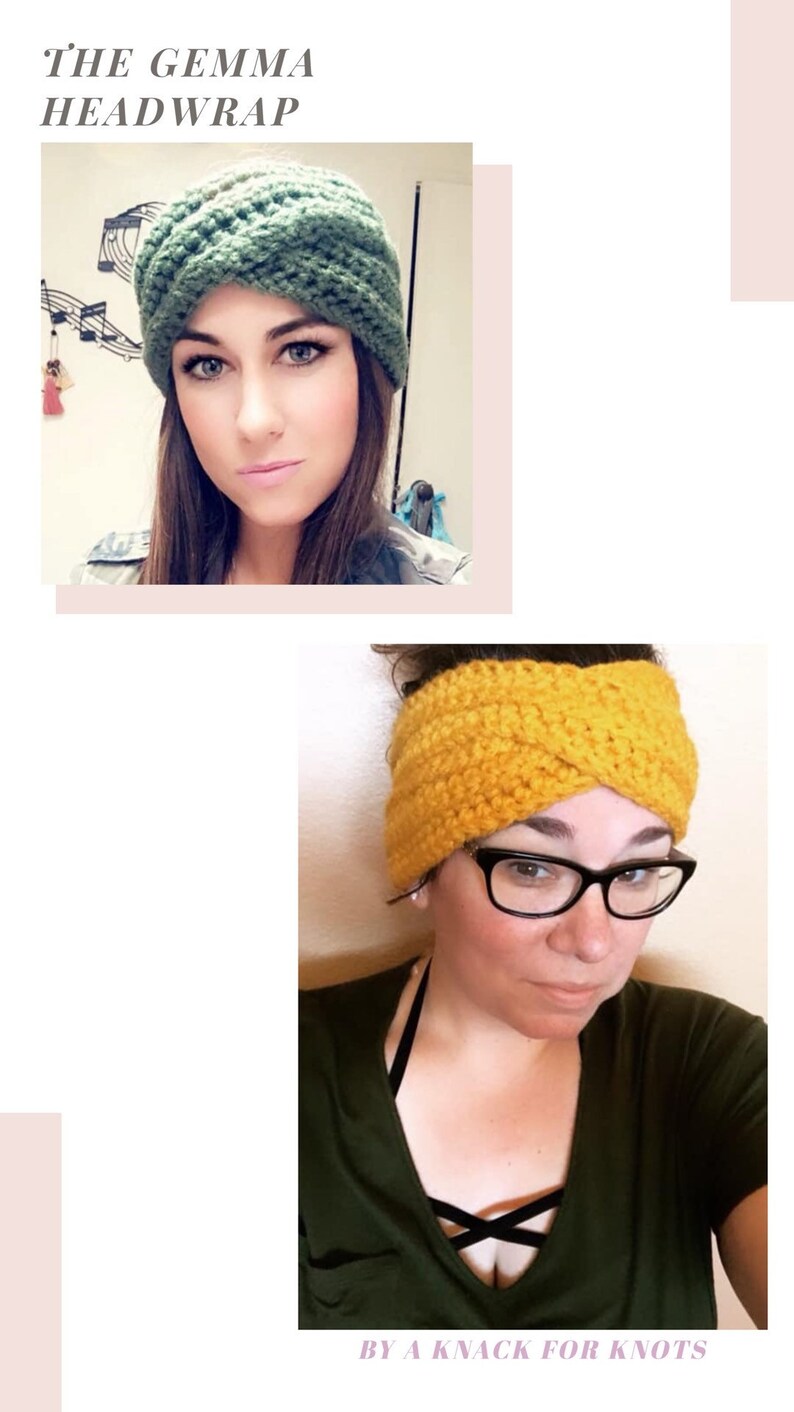 Gemma Headwrap Twisted Headband Boho Headband Turban Style Etsy