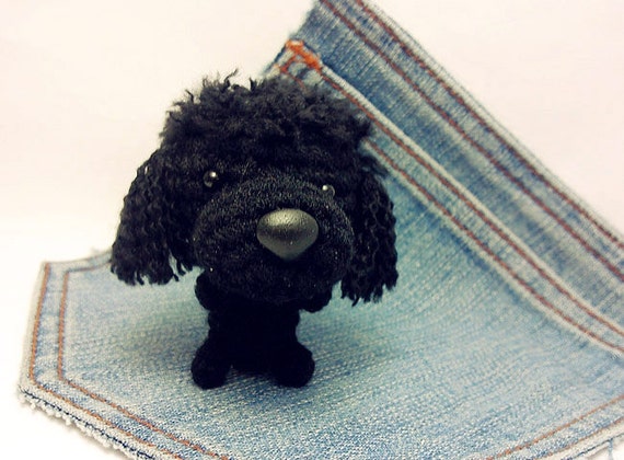 black poodle plush