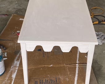 Scalloped Coffee Table