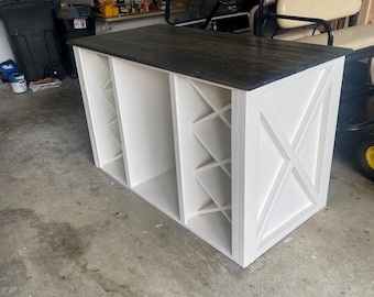 Wine Buffet with Wine Storage