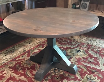 48 in Round dining table