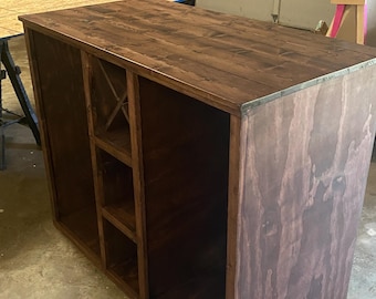 Wine buffet with fridge