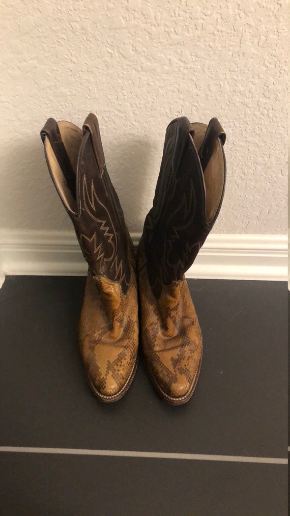 Vintage Women's Leather Cowboy Boots - image 2