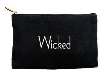 Wicked - Witchy halloween makeup bag