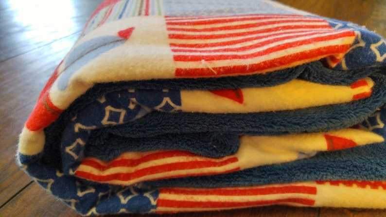 Sail Boat Blanket - Etsy