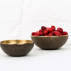 BOLS : BRONZE / De table