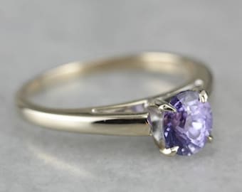 Lavender Sapphire Solitaire, Engagement Ring, September Birthstone 37F99DQC-P