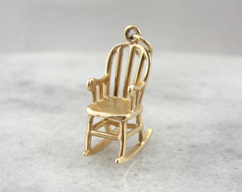 Antique sewing nursing rocker low armless wooden Victorian