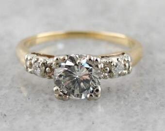 Diamond ring vintage | Etsy