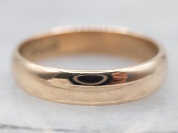 Ring Schlicht 14 Karat Gelbgold | 1197YGO | Blush – Uhrmachermeister Juwelier Größwang