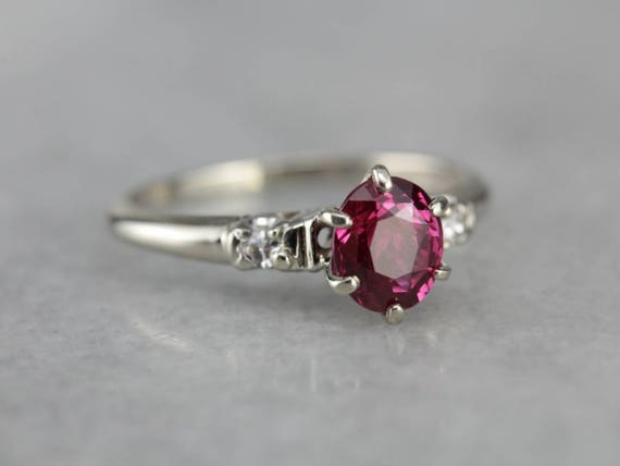 Hot pink sapphire best sale ring