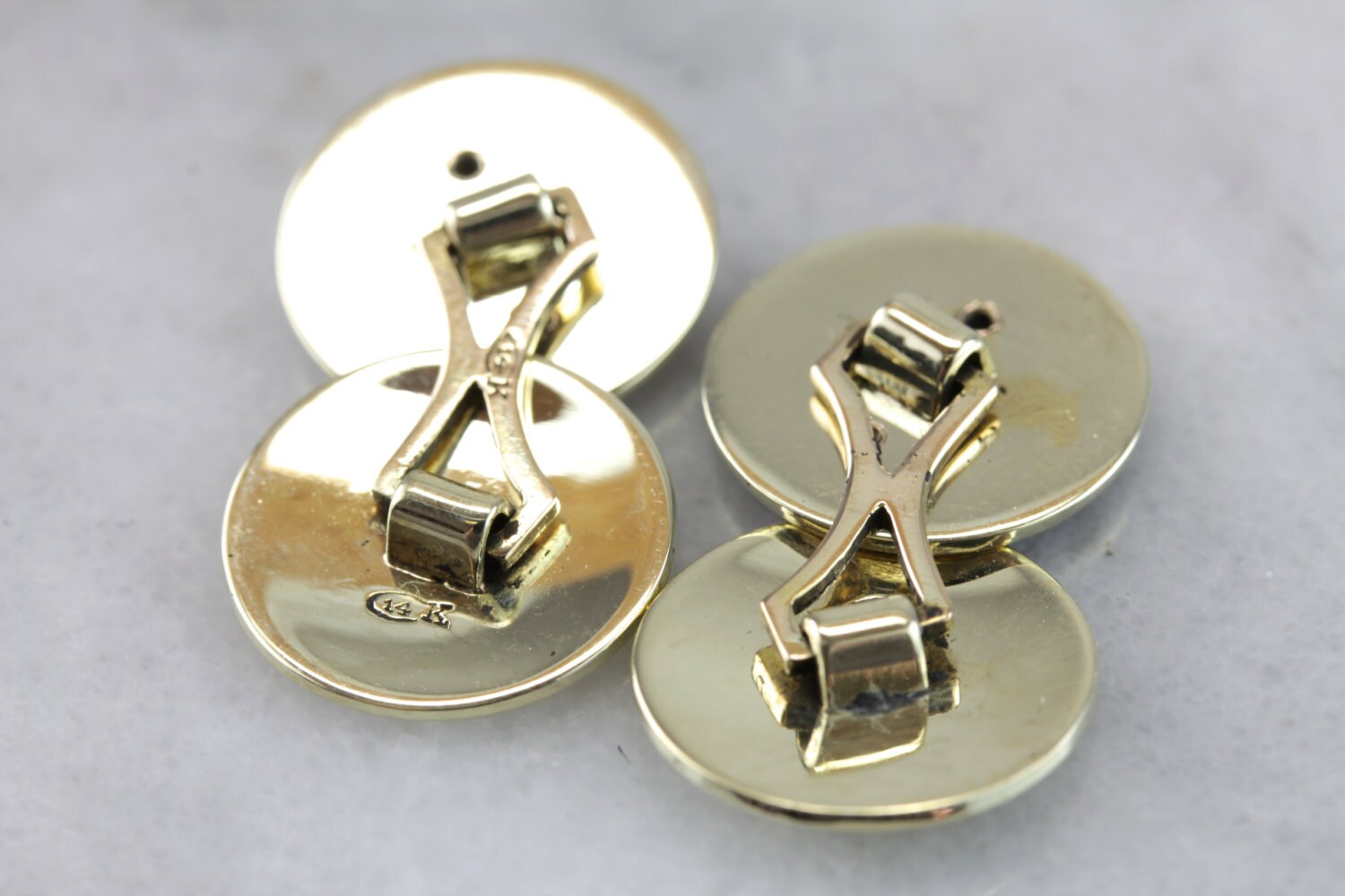 Knights of Columbus Green Gold Enameled Cufflinks EAA1PND Etsy