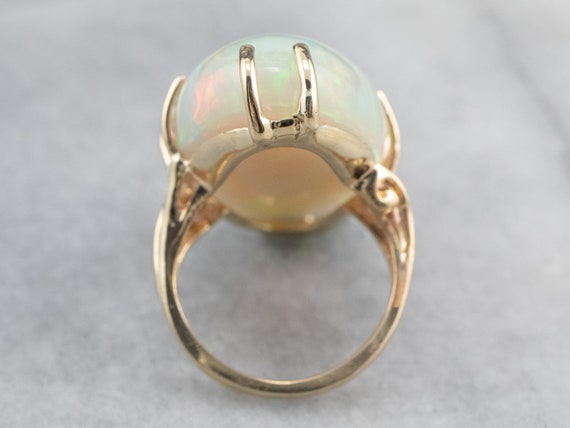 Vintage Opal Cocktail Ring, Opal Statement Ring, … - image 5