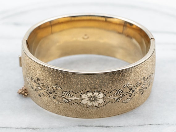 Vintage Gold Fill Bracelet, Victorian Revival Etc… - image 1