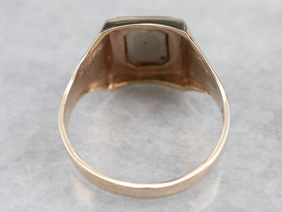 Vintage "PJH" Signet Ring, Unisex Signet Ring, "P… - image 5