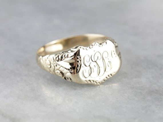 etsy signet ring