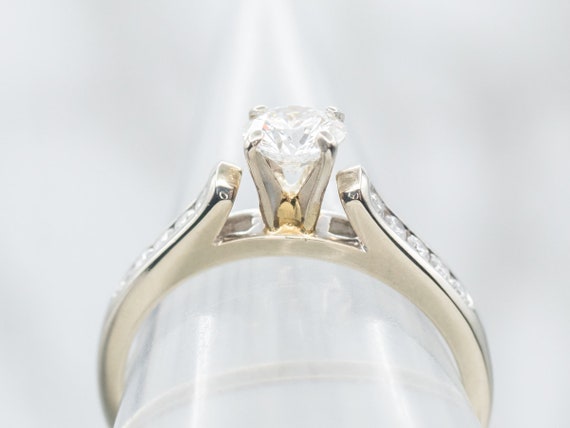 Round Brilliant Diamond Engagement Ring, Diamond … - image 4