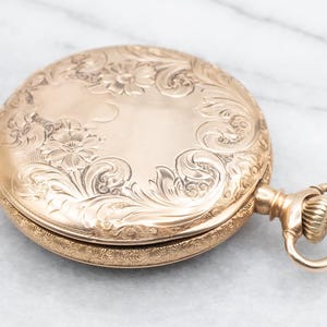 Antique 1913 Arthur B. Duncan Gold Pocket Watch, Antique Gold Pocket Watch, Engraved Pocket Watch, Antique Watch, Watch Collector A57892