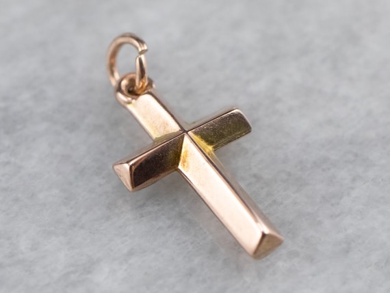 Lex & Lu 14k Yellow Gold & Rhodium Iona Crucifix Cross Pendant LAL78642 Lex & Lu 14k Yellow Gold & Rhodium Iona Crucifix Cross Pendant LAL78642