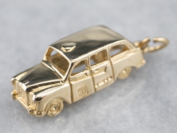 Gold Corgi London Taxi Charm, Hackney Carriages C… - image 4