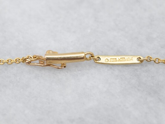 18K Yellow Gold Diamond "Love Saver" Pendant Necklace, Jose Hess View 2
