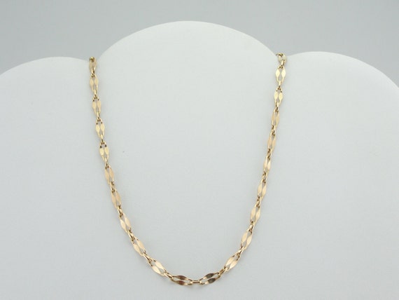 Beautiful Vintage Gold Choker Length Chain for Pe… - image 5