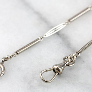Original Art Deco Era Gentleman&#39;s Watch Chain  R0LHVW-D