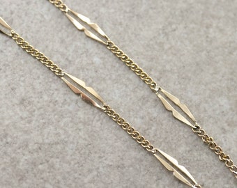 Lange Gold Gliederkette, Extra lange Kette, Layering Halskette, 30" Kette, Spezialkette, 6TAEW2UU