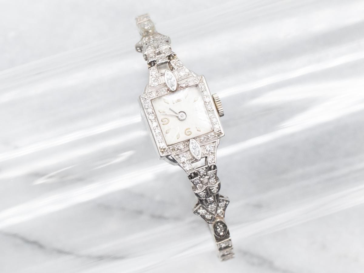 Vintage watch ladies 14k gold with diamonds - Etsy 日本 Vintage watch ladies 14k gold with diamonds - Etsy 日本
