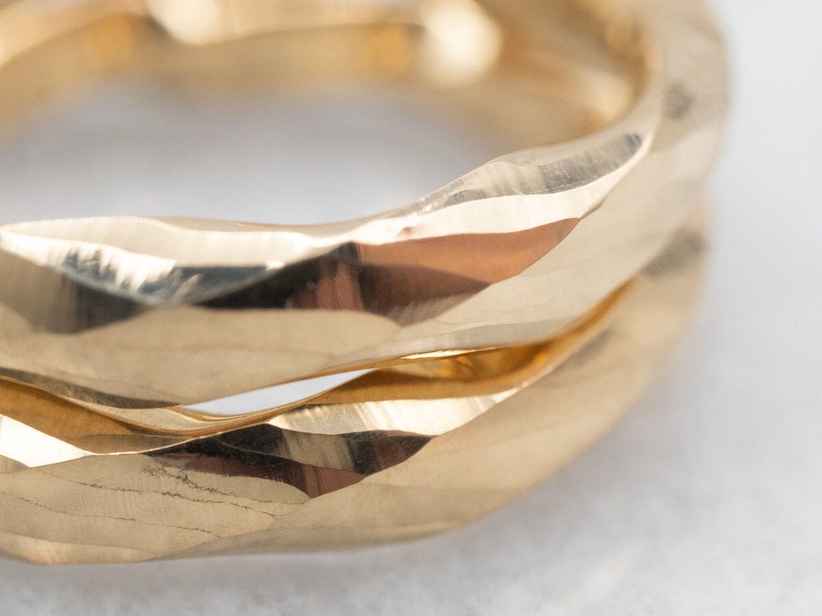Grandi Orecchini A Cerchio Da Donna Grandi Orecchini A Cerchio In Oro Intrecciati In Oro Giallo 14K Da Donna, Leggeri Da 4,88 € | DHgate