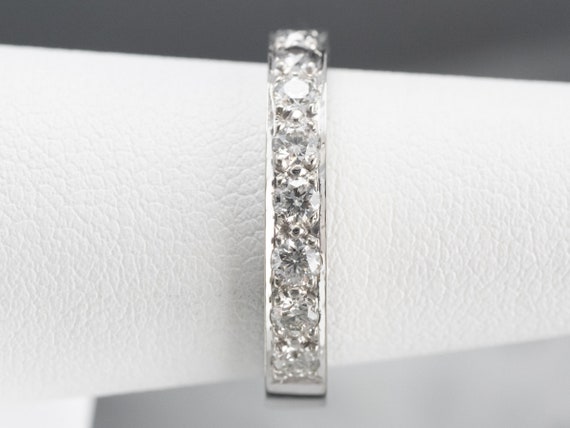 Vintage Jabel Gold Diamond Band, White Gold Diamo… - image 9