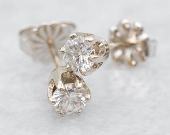 ピアス Coil Spiral Pave Earrings / 6 Prong #8104 Penny Preville 18k White Gold 1.94cttw Pave Diamond Large
