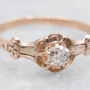 Victorian Diamond Solitaire Engagement Ring, Victorian Ring, Diamond Ring, Diamond Engagement, Engagement Ring, Diamond Solitaire A50161