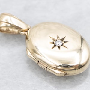 Medalhão antigo de diamante em forma de estrela, medalhão de diamante, medalhão antigo, medalhão oval, medalhão de diamante dourado, medalhão oval dourado, medalhão, diamante A64988