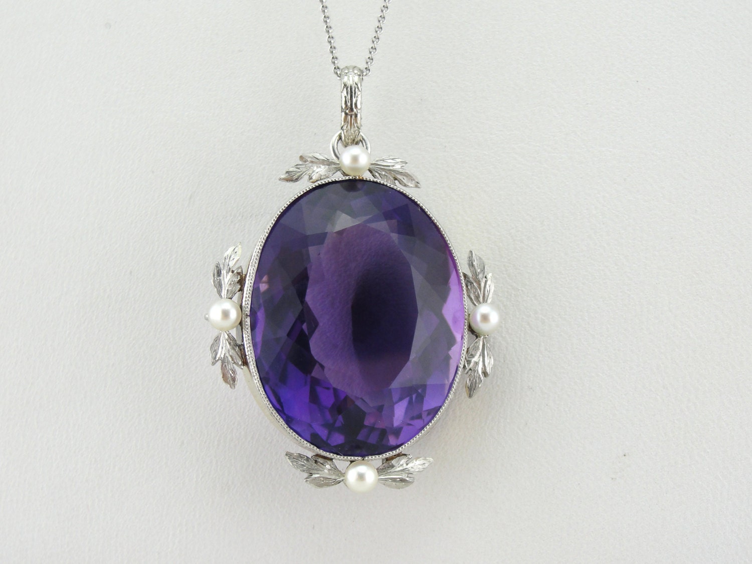 The Edwardian Socialite: Rare Amethyst and Antique Gold - Etsy