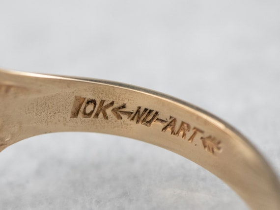 Vintage "PJH" Signet Ring, Unisex Signet Ring, "P… - image 6