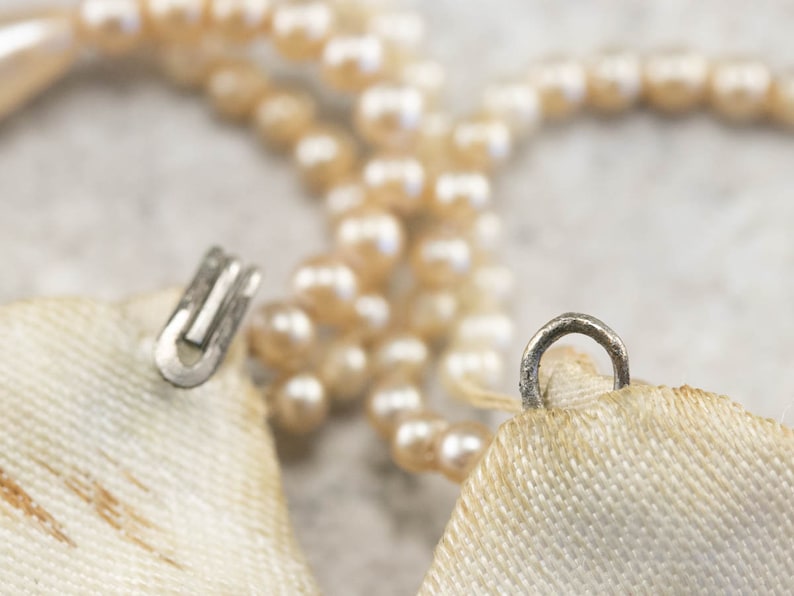 Vintage Faux Pearl Collar Necklace Retro Costume Jewelry Etsy