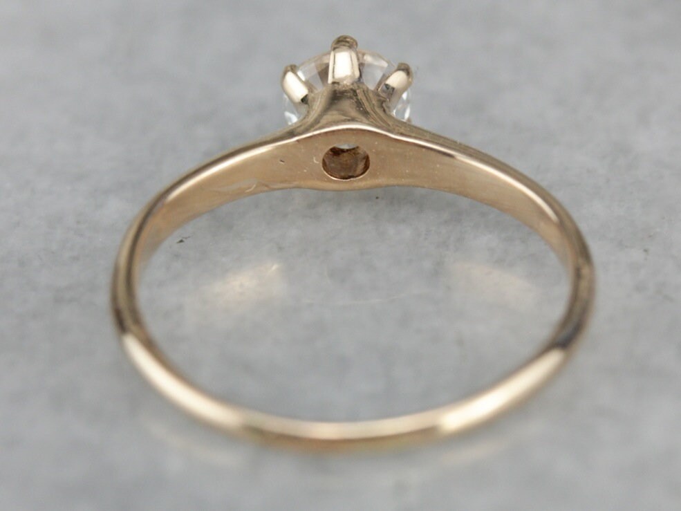 white sapphire solitaire ring white sapphire solitaire ring