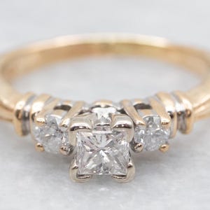 Princess Cut Diamant Verlobungsring, Diamant Ring, Diamant Verlobung, Verlobungsring, Princess Cut Diamant, Verlobungsring, Ring A52462