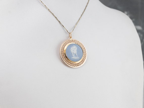 Vintage Wedgwood Cameo Pendant, Wedgwood Cameo Je… - image 9