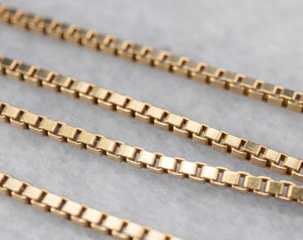 18kt イエロー ゴールド フィルド ロング ダブル ループ 2 mm ボックス