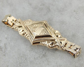 Antique Early 1900s Baby Bracelet To Engrave TVQD1V