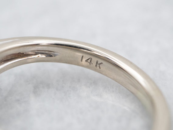 Sapphire Diamond Halo Ring, Engagement Ring, Anni… - image 2